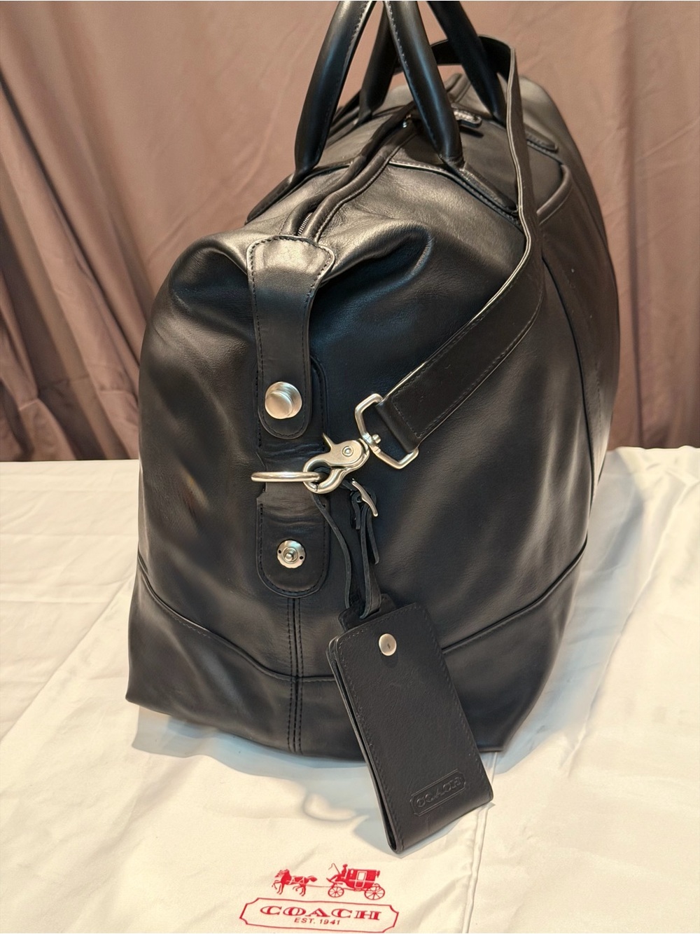 Vintage 01’ COACH x LEXUS Limited Edition Leather Weekender |#0502 - Picture 7 of 11